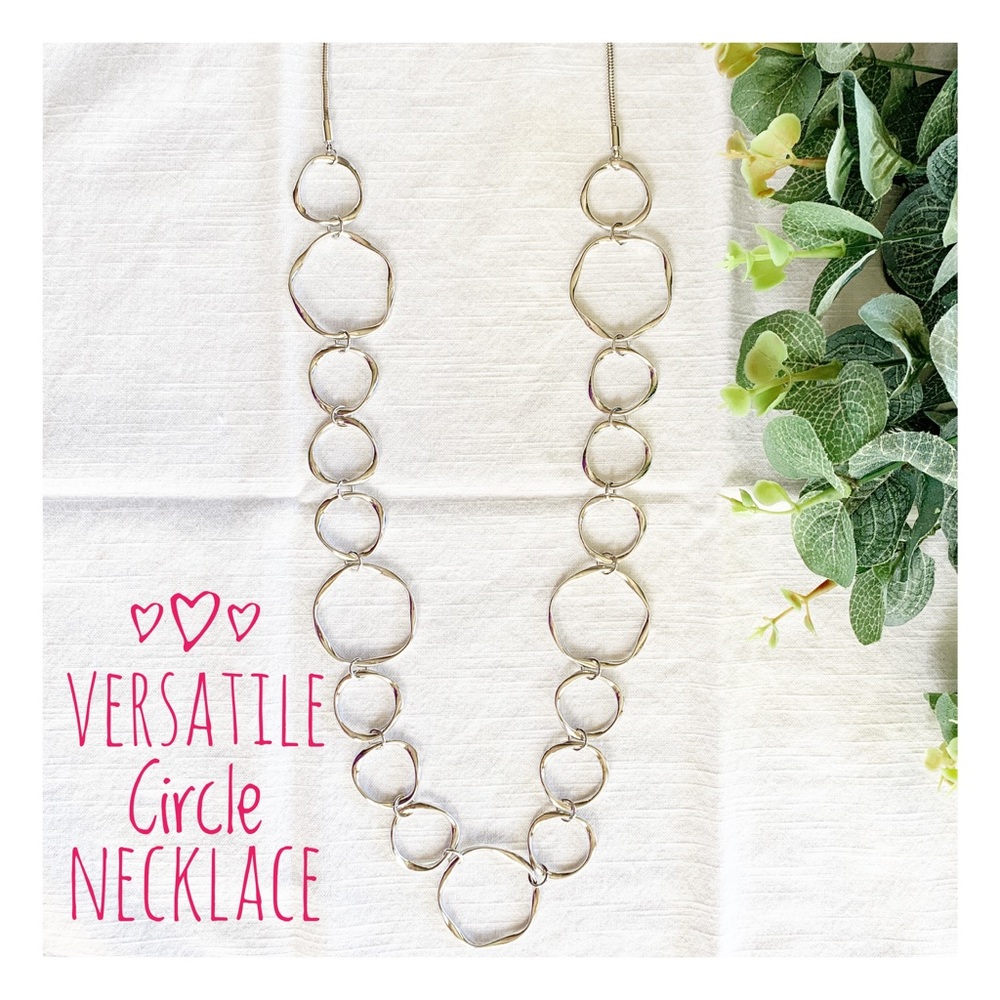 Long Circle Necklace
